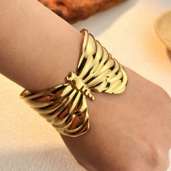 Bracelet PAPILLON couleur or