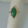 Bague REINE 1 en Acier inoxydable couleur verte