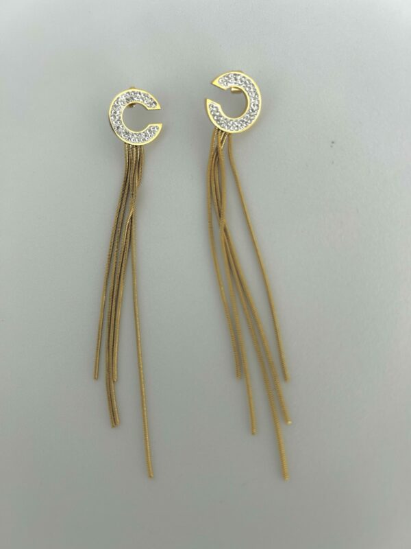 Boucles d'oreilles RAFNA couleur or