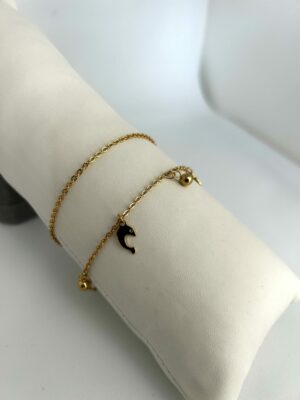 Bracelets DAUPHIN couleur or