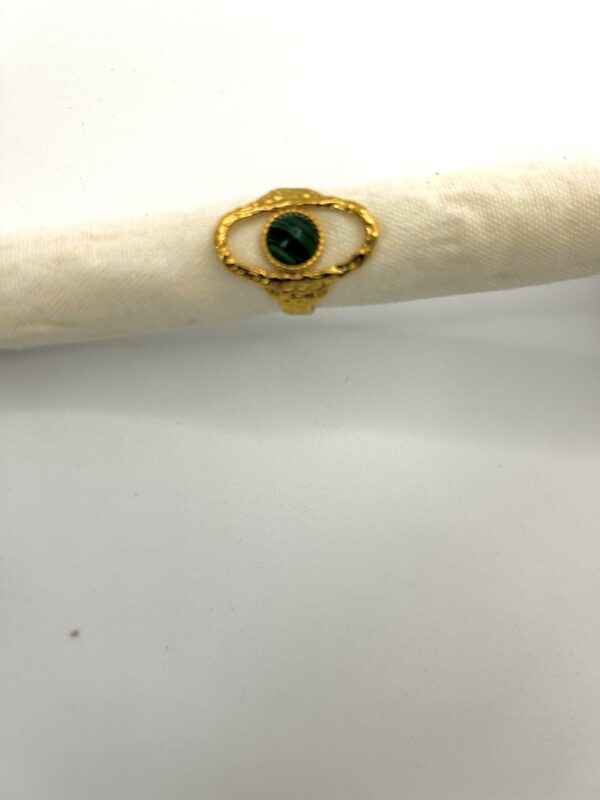 Bague PRICY 3 en Acier inoxydable couleur Or