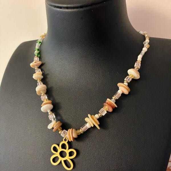 Collier SOSSO  en acier inoxydable 304 plaqué Or