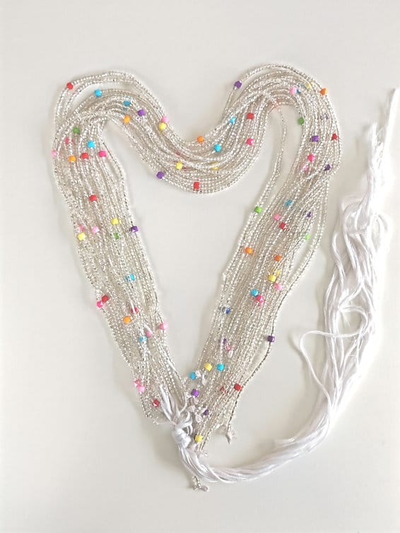 ROSA : Lot de 2 baya blanc avec des touches de couleurs