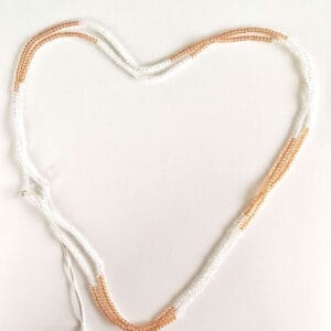 Laura: baya orange blanc double