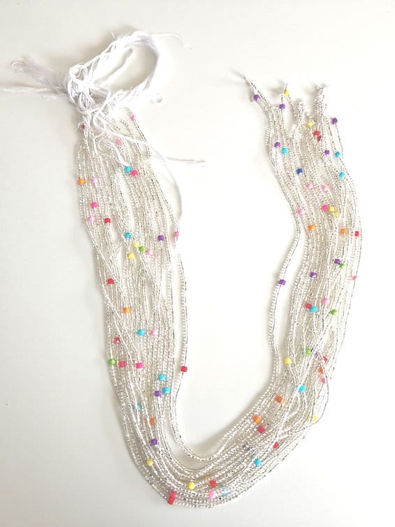 ROSA : Lot de 2 baya blanc avec des touches de couleurs