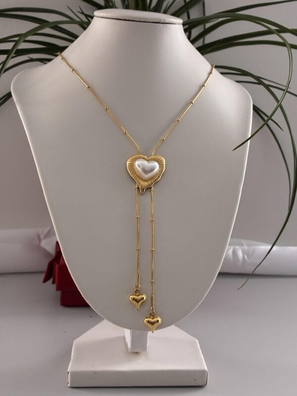 Collier MAE en acier inoxydable plaqué Or