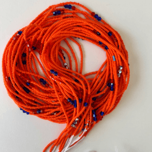 EMMA :Lot de 3 perles Orangés