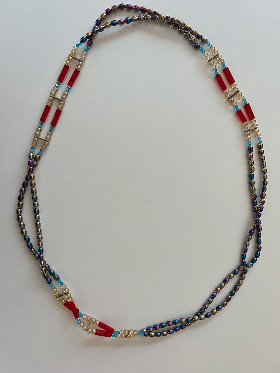 PRECIEUSE: baya Cristal Multicolores Bleu