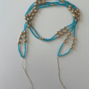 COCO: baya cristal Double Bleu-Saumon