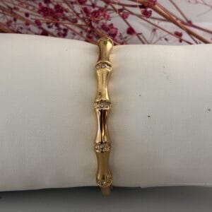 Bracelet OLGA en acier inoxydable 316 plaqué Or