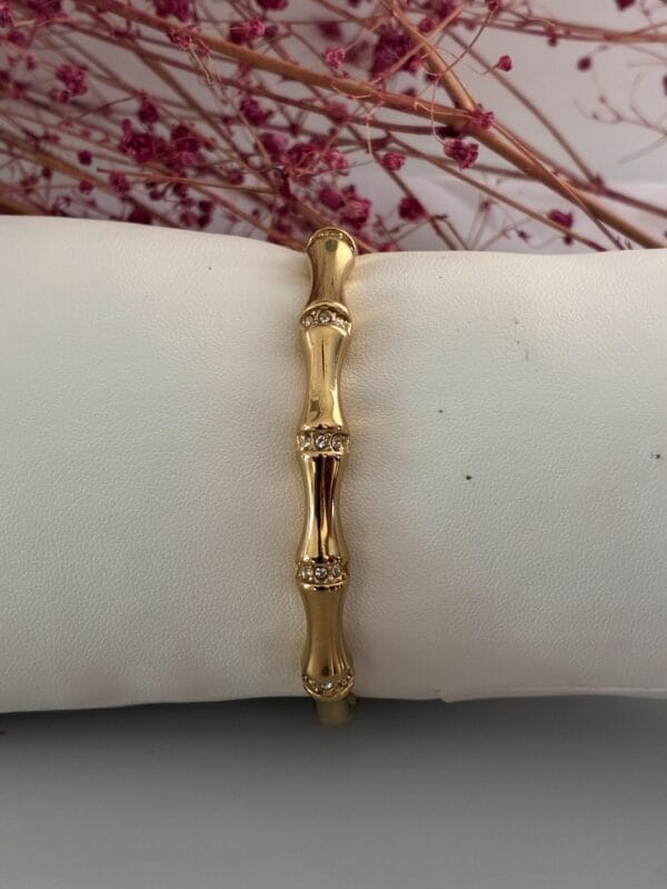 Bracelet OLGA en acier inoxydable 316 plaqué Or