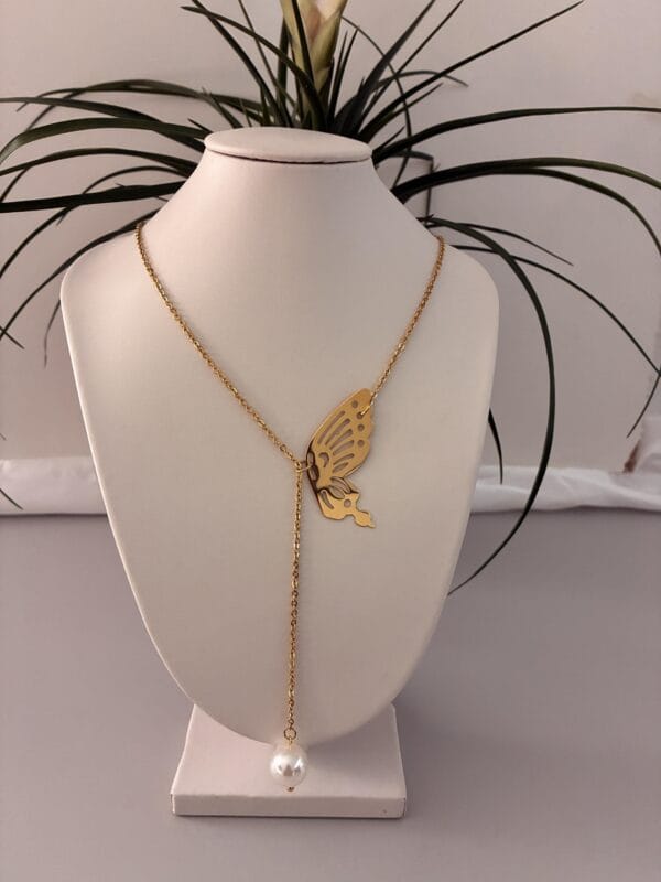 Collier MANON OR en acier inoxydable 316 plaqué Or