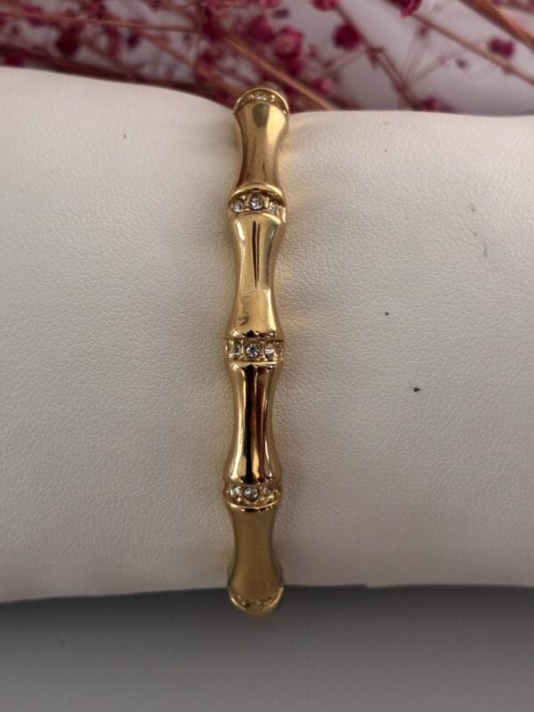 Bracelet OLGA en acier inoxydable 316 plaqué Or