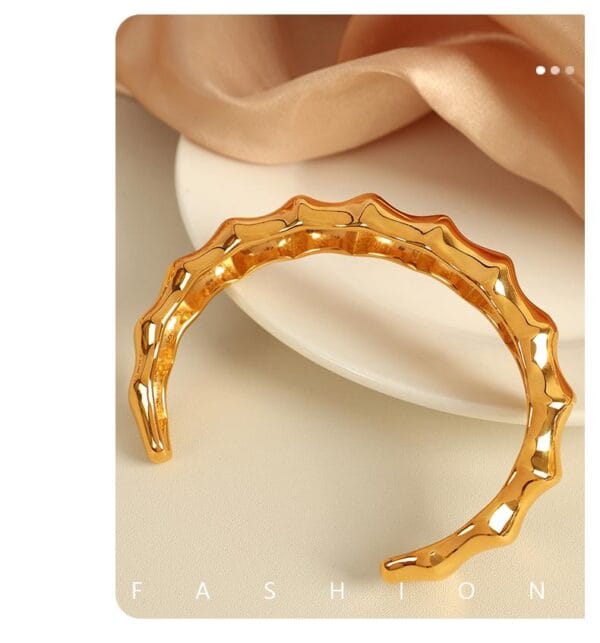 Bracelet VERO 1 en acier inoxydable plaqué Or