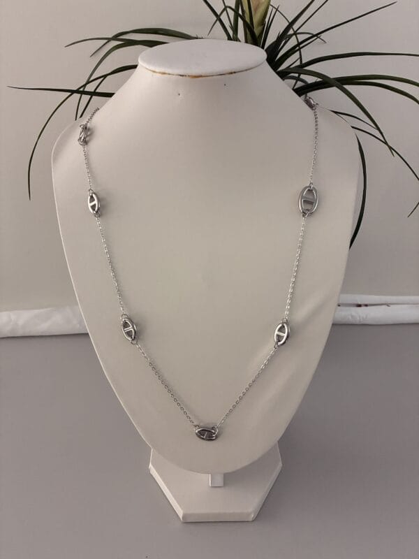 Sautoir NINA  en acier inoxydable 304 plaqué Or