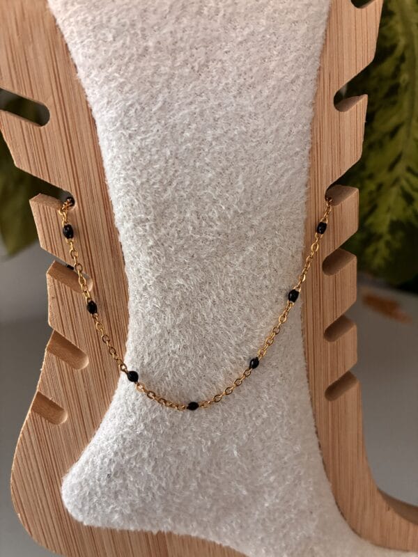 img_6888 Bracelet de cheville SANDY Acier inoxydable plaqué Or