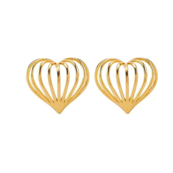 Boucles d’oreilles DOME en acier inoxydable