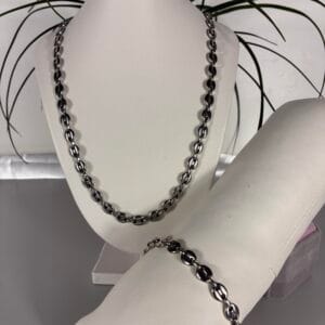 Parure ALAIN AR pour Homme en Acier Inoxydable 316