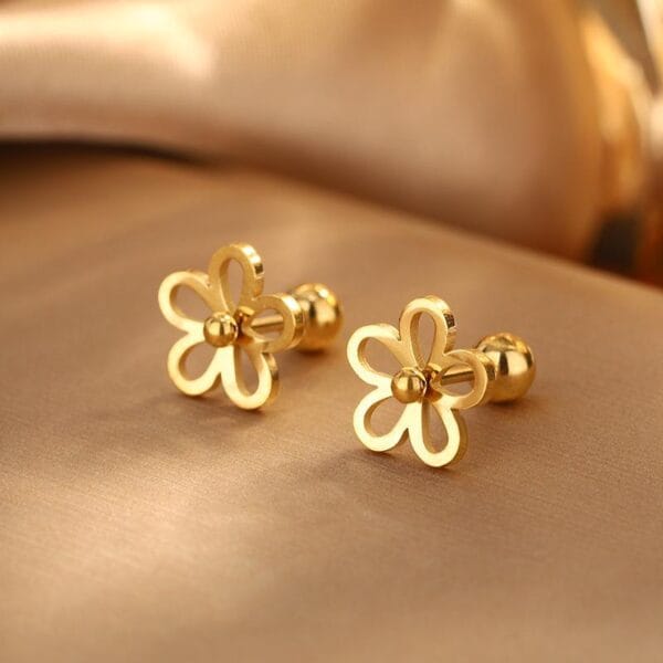 Boucles d’oreilles PHALONN en acier inoxydable