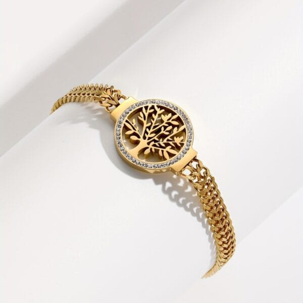 Bracelet ARBRE  en acier inoxydable